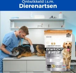 K9 Laboratories Gewricht & Heup Senior - 60 Stuks - Voor Oude Honden - Collageen - Glucosamine - Spirulina - Groenlipmossel -Huisdier Verkoop 1200x1155 11