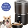 By Fredge® Automatische Voerbak Kat & Hond - Voerautomaat 4L - Voerinhoud 4 Liter - Voerdispenser - Zwart -Huisdier Verkoop 1200x1157 7