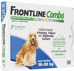 Frontline Combo - L: Van 20 Tot 40 Kg - Anti Vlooienmiddel En Tekenmiddel - Hond - 3 Pipetten -Huisdier Verkoop 1200x1165 11