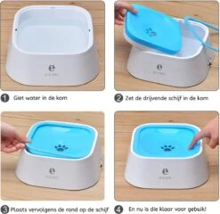 Els Pets Drinkbak Voor Honden - Anti Knoei Drinkbak - 1.5L - Anti Slobberen - Drinkbak Voor In De Auto - Road Refresher - Blauw -Huisdier Verkoop 1200x1168 11