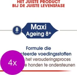 Royal Canin Shn Maxi Adult Pouch - Hondenvoer - 4 X 10 X 140 G 7 Royal Canin Shn Maxi Adult Pouch - Hondenvoer - 4 X 10 X 140 G -Huisdier Verkoop 1200x1170 13