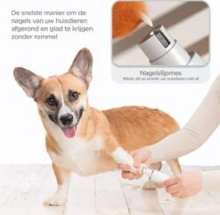 Revo Goods Professionele 4 In 1 Hondentondeuse Set -Ideaal Voor Honden En Andere Huisdieren - Slijper Inbegrepen -Draadloos - Ultra Stil -Huisdier Verkoop 1200x1170 3