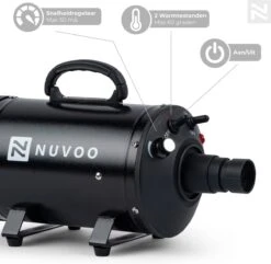 Nuvoo Professionele Hondenföhn / Waterblazer / Hondenborstel Met 3 Opzetstukken - Verstelbare Vermogen Tot 2200W - Warme / Koude Stand - Zwart 13 Nuvoo Professionele Hondenföhn / Waterblazer / Hondenborstel Met 3 Opzetstukken - Verstelbare Vermogen Tot 2200W - Warme / Koude Stand - Zwart -Huisdier Verkoop 1200x1171 1
