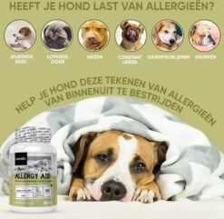 Animigo Anti-Allergie Voor Honden - 120 Tabletten - Tegen Alle Soorten Allergie -Huisdier Verkoop 1200x1171 8
