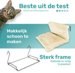 Kattenhangmat - Voor Aan Het Raam - Kattenmand - Raam - Hangmat Kat - Dieren - Kattenbed - Kattenmand - Slaapplek - Ligplaats -Huisdier Verkoop 1200x1174 24