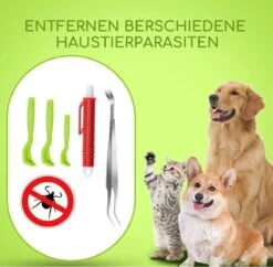 Nobleza Teken Verwijder Set - Tekenverwijderaar - Tekenpincet - Tekentang - Tekenhaak - Anti Teken Hond - Teken Kat - Anti Teken - EHBO Set -Huisdier Verkoop 1200x1176 15