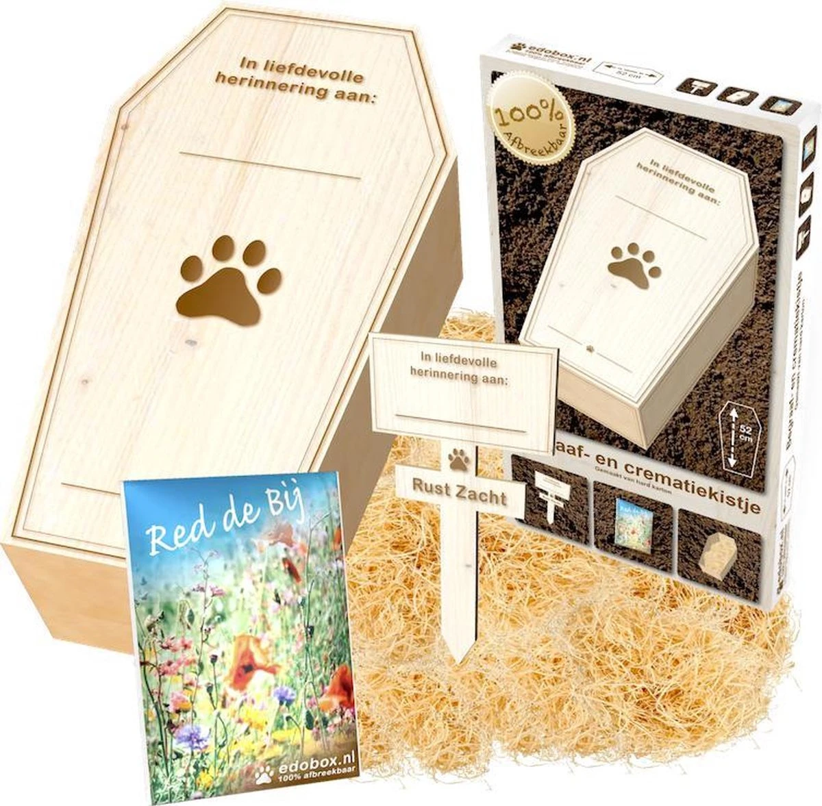 Dieren Begraafkist, Dieren Grafkist, Dieren Doodskist Voor Kat, Konijn Of Hond, Huisdier Begraven (100% Afbreekbaar) 3 Dieren Begraafkist, Dieren Grafkist, Dieren Doodskist Voor Kat, Konijn Of Hond, Huisdier Begraven (100% Afbreekbaar)