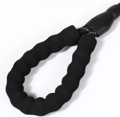 Nixnix - Honden Riem - 1,7cm - Zwart - 1,2cm Dik - Sliplijn - Nylon - Hondenriem - Verstelbaar - Jachtlijn Met Stop - Leiband -Huisdier Verkoop 1200x1177