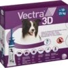VECTRA 3D Hond - 10 Tot 25 Kg - Anti Vlooien- En Tekendruppels - 3 Pipetten