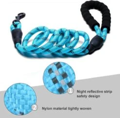 Merkloos Hondenriem - Reflecterende Hondenriem - Rood -Huisdier Verkoop 1200x1181