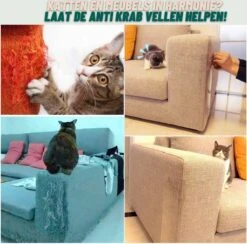 Anti Krab Katten - Anti Krab Vellen - Voor Katten En Honden - Dubbelzijdig - 8 Stuks - Duurzaam - Extra Groot -Huisdier Verkoop 1200x1184 22