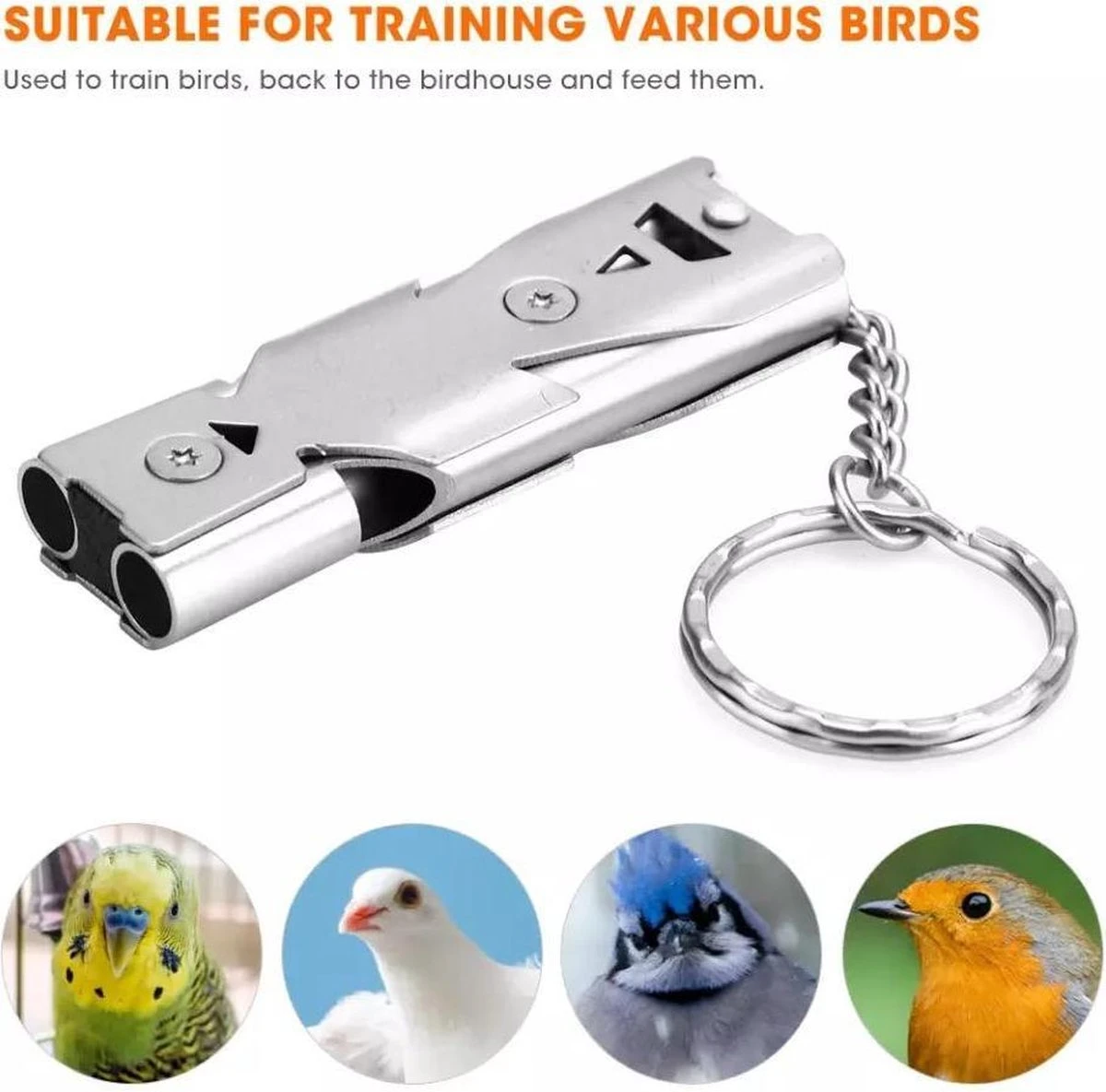 Antiblaf Hondenfluitje- Sleutelhanger Hondenfluit- Dog Whistle- Ultrasoon- Voor Honden 9 Antiblaf Hondenfluitje- Sleutelhanger Hondenfluit- Dog Whistle- Ultrasoon- Voor Honden - Afbeelding 7