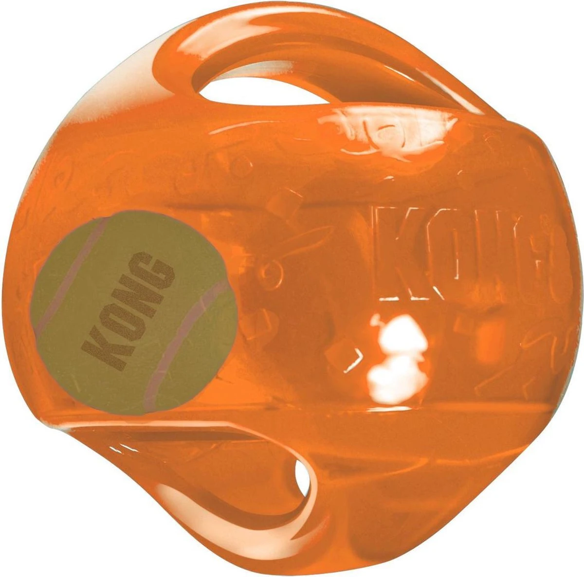 Kong Jumbler Ball - Assorti Hondenspeelgoed - L/XL - Ø18 Cm 5 Kong Jumbler Ball - Assorti Hondenspeelgoed - L/XL - Ø18 Cm - Afbeelding 3