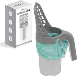 Fliksy Kattenbak Schep - Kattenbak Schepje Met Bakje - Kattenzakje - Katten - Haarverwijderaar - Kattenspeeltje -Huisdier Verkoop 1200x1186 33