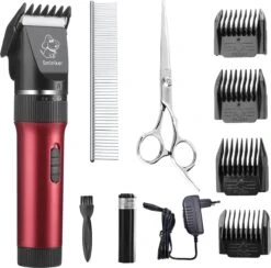Merkloos Hondentondeuse, Hundeschermaschine / Dog Clippers - Dierenhaartrimmer, Hondentondeuse Kit Hond Verzorging -Huisdier Verkoop 1200x1186 9