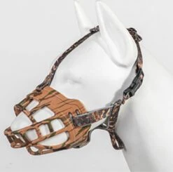 Sharon-B Muilkorf Hond - Camo Bruin - Maat M - Snuitomtrek 26 Tot 30 Cm - Voor Middelgrote Honden -Huisdier Verkoop 1200x1190 14