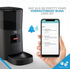 Pretty Paws PP005 Wifi Voerautomaat Zwart - Automatische Voerbak - Slimme Voerautomaat Met App - Instelbaar Voedingsschema - WIFI 21 Pretty Paws PP005 Wifi Voerautomaat Zwart - Automatische Voerbak - Slimme Voerautomaat Met App - Instelbaar Voedingsschema - WIFI -Huisdier Verkoop 1200x1190 36