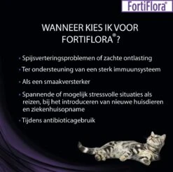 Purina One Purina Pro Plan Veterinary Diets - Fortiflora Kat - Probiotic - 30 X 1 Gram -Huisdier Verkoop 1200x1193 20