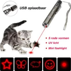 Merkloos Hoogwaardig Laserlampje Voor Katten | USB Oplaadbaar | 7 In 1 Laserpen | Laserpen | Zaklamp | Kattenspeeltje | Kattenspeelgoed | Zilver | Laserpointer Rood/groen | UV Licht 12 Merkloos Hoogwaardig Laserlampje Voor Katten | USB Oplaadbaar | 7 In 1 Laserpen | Laserpen | Zaklamp | Kattenspeeltje | Kattenspeelgoed | Zilver | Laserpointer Rood/groen | UV Licht -Huisdier Verkoop 1200x1193 22
