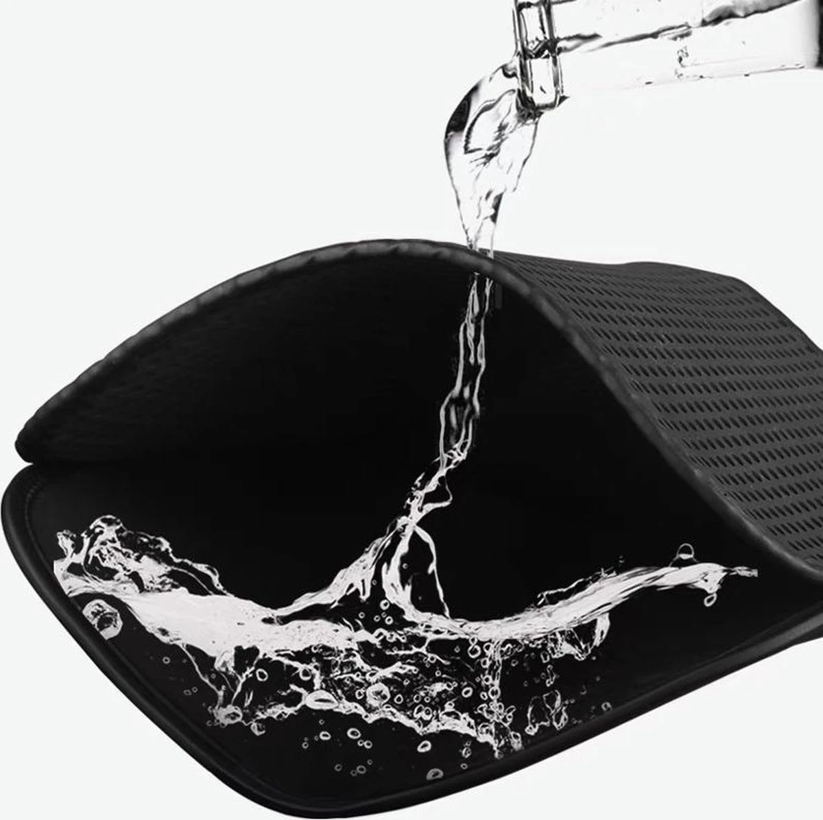 Nixnix - Kattenbakmat - 40 X 50 Cm - Waterdicht - Dubbele Laag - Honingraatstructuur - Uitloopmat - Placemat Kat - Schoonloopmat Kattenbak - Kattenbak Accessoires - Katten Grit Opvanger - Katten Mat 6 Nixnix - Kattenbakmat - 40 X 50 Cm - Waterdicht - Dubbele Laag - Honingraatstructuur - Uitloopmat - Placemat Kat - Schoonloopmat Kattenbak - Kattenbak Accessoires - Katten Grit Opvanger - Katten Mat - Afbeelding 4