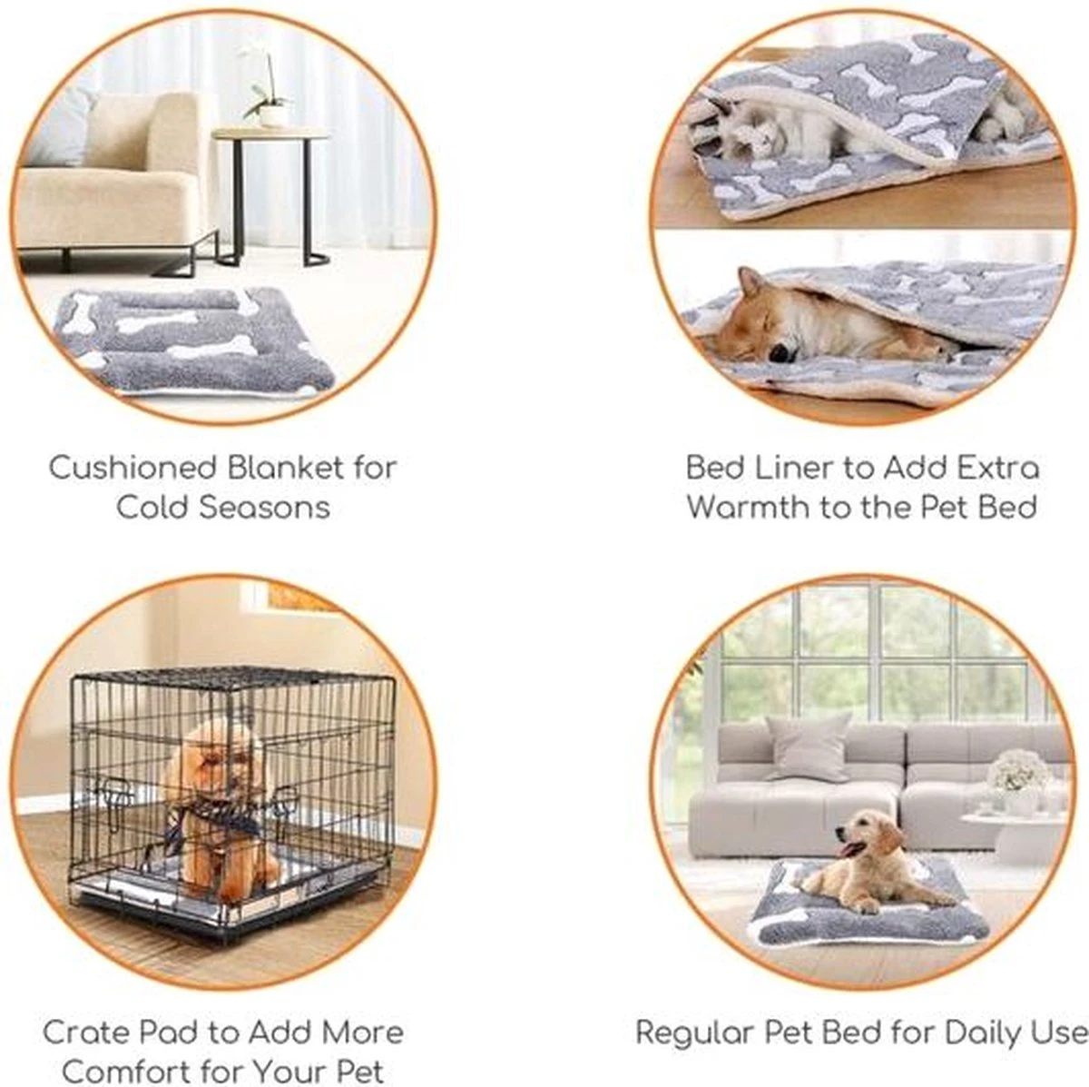 Nobleza Benchkussen - Dierenkussen - Hondenkussen - Kattenkussen - Benchmat - Dierenmat - Hondenmat - Kattenmat - Grijs - Maat S 11 Nobleza Benchkussen - Dierenkussen - Hondenkussen - Kattenkussen - Benchmat - Dierenmat - Hondenmat - Kattenmat - Grijs - Maat S - Afbeelding 9