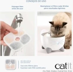 Catit Pixi Fountain Filter Cartridge - Kattendrinkbak - 6 Stuks 10 Catit Pixi Fountain Filter Cartridge - Kattendrinkbak - 6 Stuks -Huisdier Verkoop 1200x1197 40