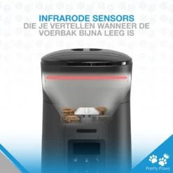 Pretty Paws PP002 Professionele Automatische Voerbak - Instelbaar Voedingsschema - Voerautomaat - Voerbak Kat Automatisch -Huisdier Verkoop 1200x1199 36