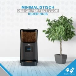 Pretty Paws PP005 Wifi Voerautomaat Zwart - Automatische Voerbak - Slimme Voerautomaat Met App - Instelbaar Voedingsschema - WIFI 24 Pretty Paws PP005 Wifi Voerautomaat Zwart - Automatische Voerbak - Slimme Voerautomaat Met App - Instelbaar Voedingsschema - WIFI -Huisdier Verkoop 1200x1199 50