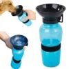 Honden Waterfles 500ML - Bidon - Honden Drinkfles - Waterfles Hond - Blauw