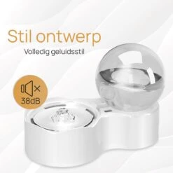 Merkloos Drinkfontein Kat - Waterfontein Kat - Gefilterd Water - Kattenfontein - Hervulbare Filter - Water Dispenser - Drinkbak Kat - Reservoir - Waterbak Kat - Fluisterstil - Sensor -Huisdier Verkoop 1200x1200 1045