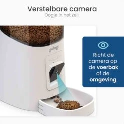 Gologi Automatische Voerbak Kat - Voerbak - Voerautomaat Voor Honden & Katten - Voerdispenser - Met Full HD Camera - Met App - Wit -Huisdier Verkoop 1200x1200 1154