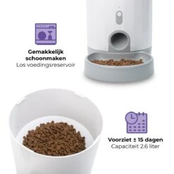 Pettadore Nutri Fresh - Automatische Voerbak Kat/Hond - Smart En Vershoudend - 2.6L 25 Pettadore Nutri Fresh - Automatische Voerbak Kat/Hond - Smart En Vershoudend - 2.6L -Huisdier Verkoop 1200x1200 1168