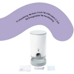 Pettadore Nutri Fresh - Automatische Voerbak Kat/Hond - Smart En Vershoudend - 2.6L 29 Pettadore Nutri Fresh - Automatische Voerbak Kat/Hond - Smart En Vershoudend - 2.6L -Huisdier Verkoop 1200x1200 1172