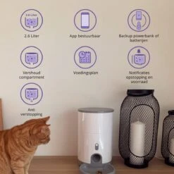 Pettadore Nutri Fresh - Automatische Voerbak Kat/Hond - Smart En Vershoudend - 2.6L 30 Pettadore Nutri Fresh - Automatische Voerbak Kat/Hond - Smart En Vershoudend - 2.6L -Huisdier Verkoop 1200x1200 1173