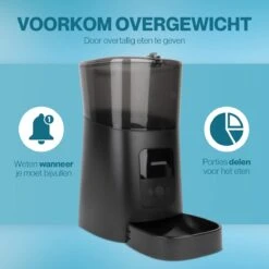 Petsy Ways Automatische Voerbak - Voor Hond & Kat - Voerdispenser - Met Wifi - Microfoon - 6 Liter -Huisdier Verkoop 1200x1200 1188