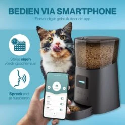 Petsy Ways Automatische Voerbak - Voor Hond & Kat - Voerdispenser - Met Wifi - Microfoon - 6 Liter -Huisdier Verkoop 1200x1200 1191