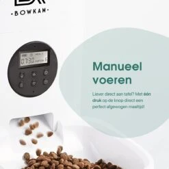 Bowkam Automatische Voerbak – Voerbak – Voerautomaat - Voerbak Kat – Voerbak Hond - Voerautomaat Kat – Wit -Huisdier Verkoop 1200x1200 1209