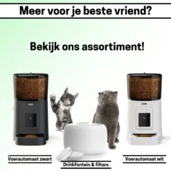 BOME Voerautomaat - Camera En Audio - Inclusief SD-Kaart - Automatische Voerbak Kat Of Hond - Voerautomaat Kat - Zwart -Huisdier Verkoop 1200x1200 1220