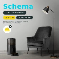 GoldenPaws Automatische Voerbak - Kat En Hond - Zwart - Met Verstelbare Camera - Voerautomaat Met Smartphone Besturing - Voerinhoud 6 Liter -Huisdier Verkoop 1200x1200 1223