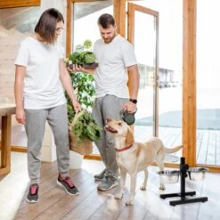 Relaxdays Hondenvoerbak Op Standaard - In Hoogte Verstelbaar - Dubbele Voerbak - Hondenbak - 2 X 2,15 Liter -Huisdier Verkoop 1200x1200 1231