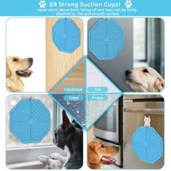 HAPPY DOG HappyDog Likmat Hond – Voermat Hond – Anti Schrok Mat – Slowfeeder Hond – Blauw -Huisdier Verkoop 1200x1200 1250