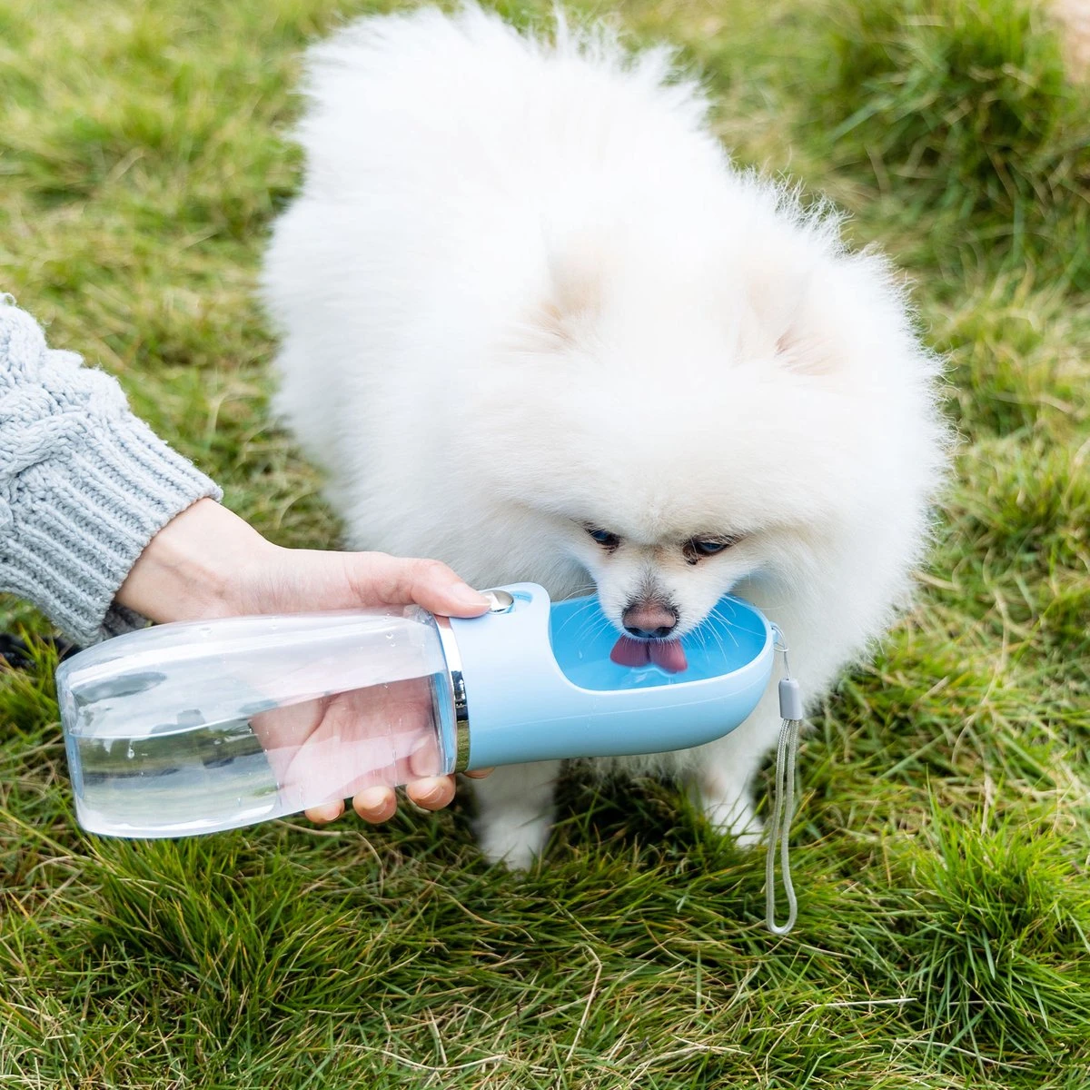 Nobleza 43B4B - Honden Waterfles - 380ml - Honden Bidon - Honden Drinkfles - Blauw 9 Nobleza 43B4B - Honden Waterfles - 380ml - Honden Bidon - Honden Drinkfles - Blauw - Afbeelding 7