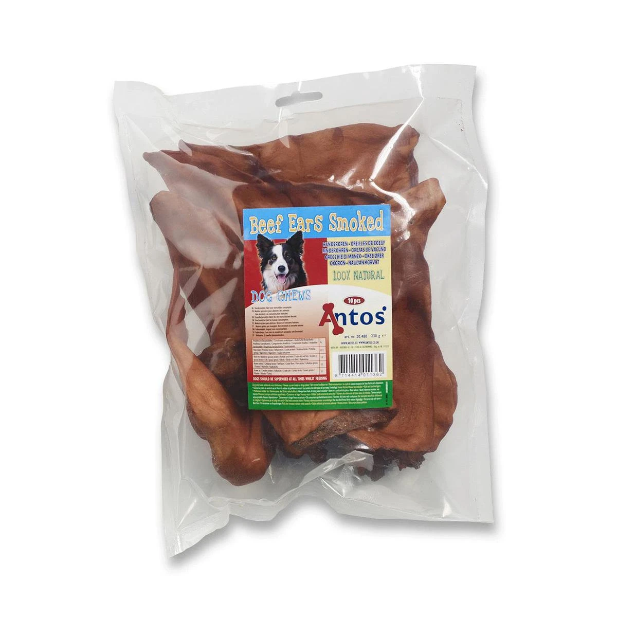 Antos Runderoor Smoked Rund Hondensnack - 280 G - 10 Stuks 12 Antos Runderoor Smoked Rund Hondensnack - 280 G - 10 Stuks - Afbeelding 10