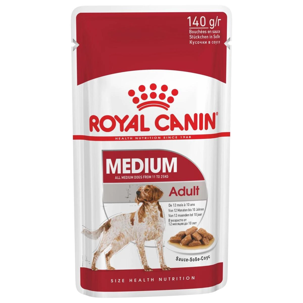 Royal Canin Shn Medium Adult Pouch - Hondenvoer - 10 X 140 G 3 Royal Canin Shn Medium Adult Pouch - Hondenvoer - 10 X 140 G