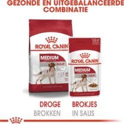Royal Canin Shn Medium Adult Pouch - Hondenvoer - 10 X 140 G 15 Royal Canin Shn Medium Adult Pouch - Hondenvoer - 10 X 140 G -Huisdier Verkoop 1200x1200 1455
