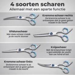 VoordeelShop 7-Delige Huisdier Knipset Met Etui - Trimmen Hond - Honden Schaar - Effileerschaar Hond - Huisdier Trimmer - Huisdier Knippen - Knipschaar Haar - Haar Schaar - Kapper - Kapperset - Scharenset -Huisdier Verkoop 1200x1200 146