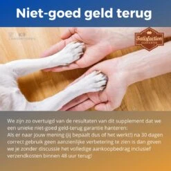 K9 Laboratories Gewricht & Heup Senior - 60 Stuks - Voor Oude Honden - Collageen - Glucosamine - Spirulina - Groenlipmossel -Huisdier Verkoop 1200x1200 1570