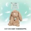 Cozy Dog Bunny Hondenknuffel – Knuffel Hond Met Hartslag – Hondenspeelgoed Vermindert Verlatingsangst – Biedt Rust, Warmte En Comfort – Bruin – Speciaal Voor Puppy's -Huisdier Verkoop 1200x1200 1613