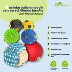 Petloverz Ballen Set - Honden Speelgoed - Intelligentie - Ballen - 6 Stuks 11 Petloverz Ballen Set - Honden Speelgoed - Intelligentie - Ballen - 6 Stuks -Huisdier Verkoop 1200x1200 1616