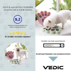 VEDIC® - Hondenpuzzel Hondenpoot Blauw - Intelligentiespeelgoed - Verschuifbare Verstopplekken - 23x23cm -Huisdier Verkoop 1200x1200 1656